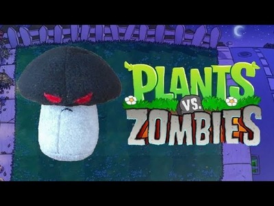 Doom-Shroom Plants Vs Zombies Plush Tutorial (Free Pattern)