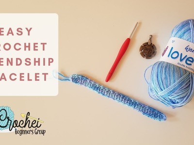 Easy crochet Friendship Bracelet