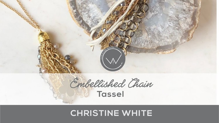 Embellished Chain Tassel Tutorial