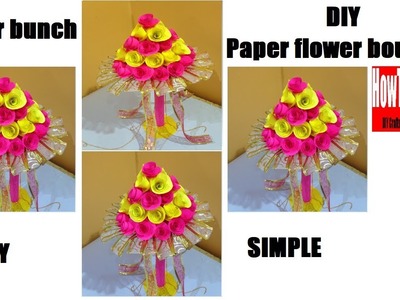Flower table decoration ideas | tabletop flowers | table flower bouquet | table rose flowers | diy