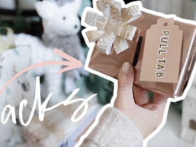 Gift Wrapping Hacks You NEED To Try This Christmas | DIY Present Wrapping ad