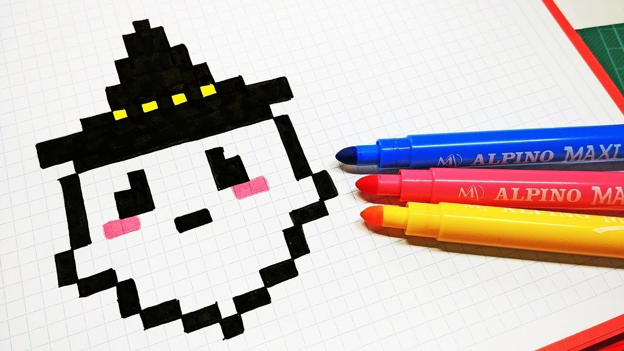 Pixel Art Kawaii Halloween