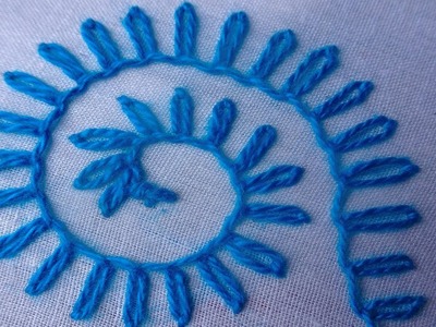 Hand embroidery basic stitch