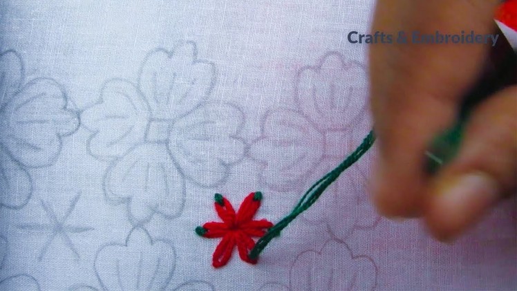 Hand Embroidery,Nakshi Kantha Tutorial,নকশী কাথা সেলাই,নকশী কাথার ডিজাইন,Crafts & Embroidery