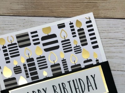 Handmade Birthday Card: Doubles as a Gift Card Holder