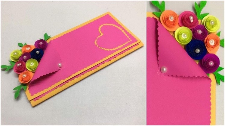 Handmade Greeting Card | DIY Greeting Cards for Birthday. - Simple Craft Idea