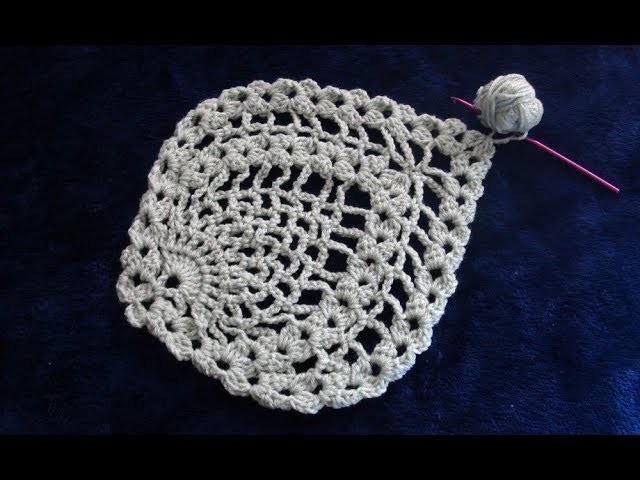 How to Crochet a Pineapple Motif.Leaf Pattern #777│by ThePatternFamily
