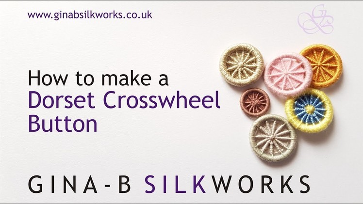How to Make a Dorset Crosswheel Button