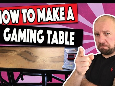 How to Make a Folding Gaming Table for Wargaming or Board Games