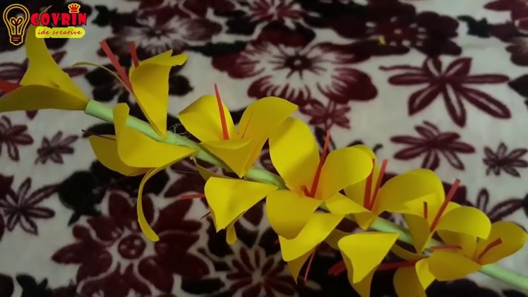 How to Make A Gift Flower | Easy Flowers Making | Handmade Gift Ideas | DIY Paper Crafts