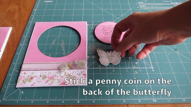 How to make a penny slider card