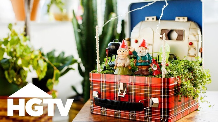 How to Make a Tabletop Gnome Home - HGTV Happy