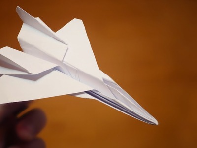 How to make an F-15 Paper Plane | Origami F-15 Jet Fighter Paper Plane
