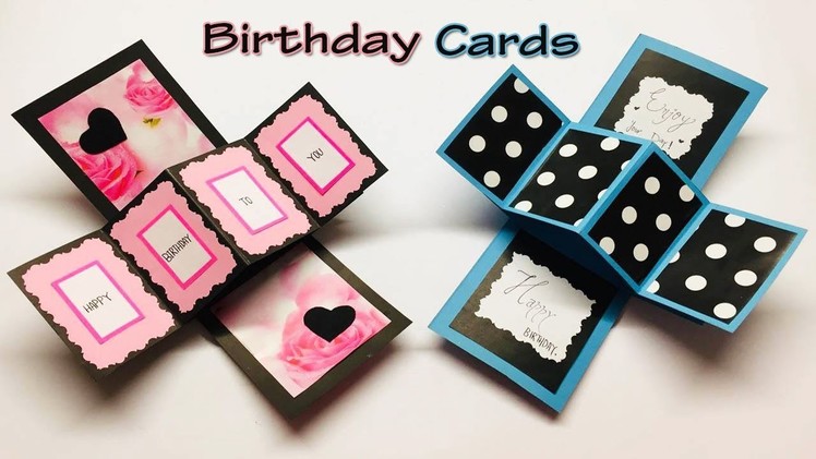 How to Make Beautiful Handmade Birthday Card | New Happy Birthday Card Ideas