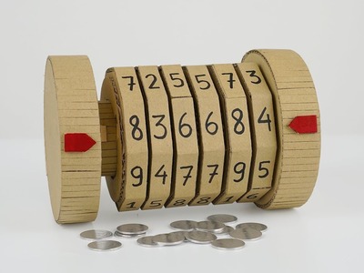 How to Make Cardboard Safe with Combination Lock