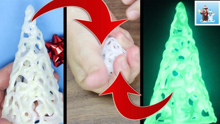 How to Make Crazy DIY Christmas Tree from Hot Glue Art and Craft Ideas