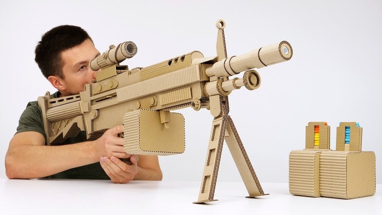 How to Make Highly Detailed Cardboard Gun
