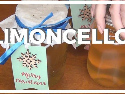 How to Make Limoncello ♥ 12 DIYs of Christmas