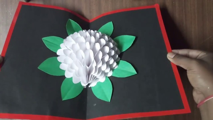 How to make pop up flower greetings cards | Happy New Year 2019