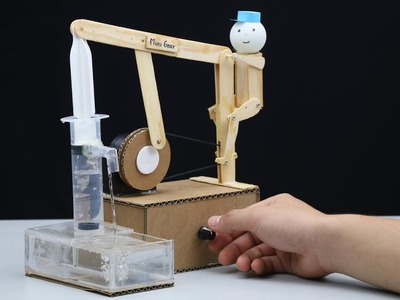 How to Make Robot Hand Water Pump