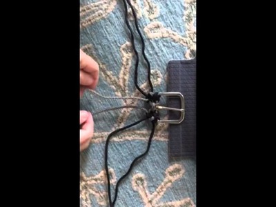 How to weave the double cobra stitch