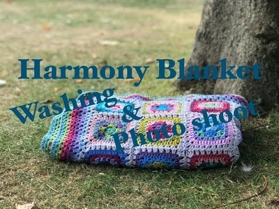 Ophelia Talks about Washing the Harmony Blanket