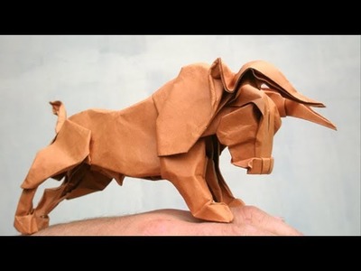 Origami bull by Stephan Weber