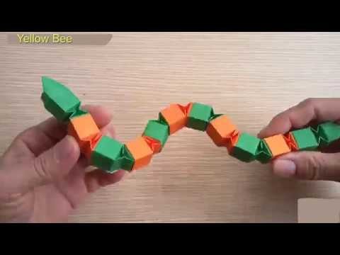 Origami Easy - Origami Snake Tutorial