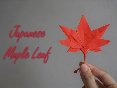 Origami Tutorial: Japanese Maple Leaf (Hidehisa Inayoshi)｜Hello Malinda