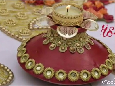 Ideas Pot Decoration Idea Festival Decoration Ideas Navratri Pot