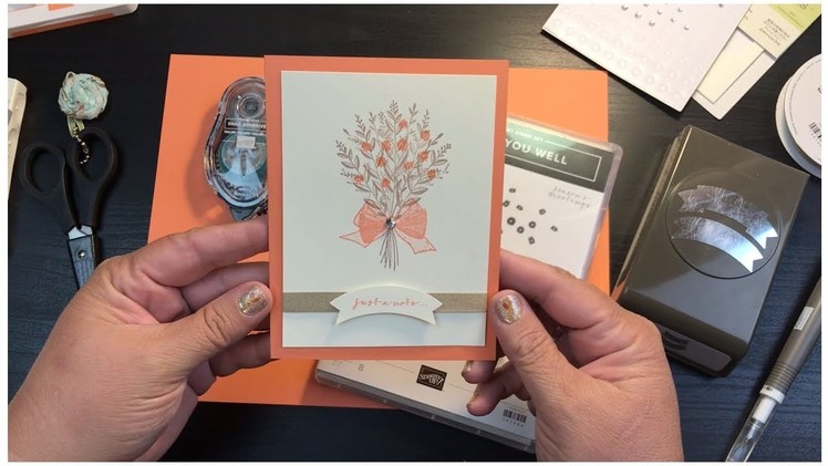 Quick, Easy & Cute DIY Handmade Greeting Card - Stampin’ Up!