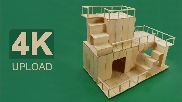 Restaurant Handmade by Popsicle stick ice cream for Kids