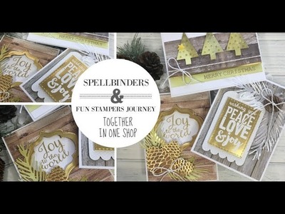Spellbinders & Fun Stampers Journey Together in One Shop