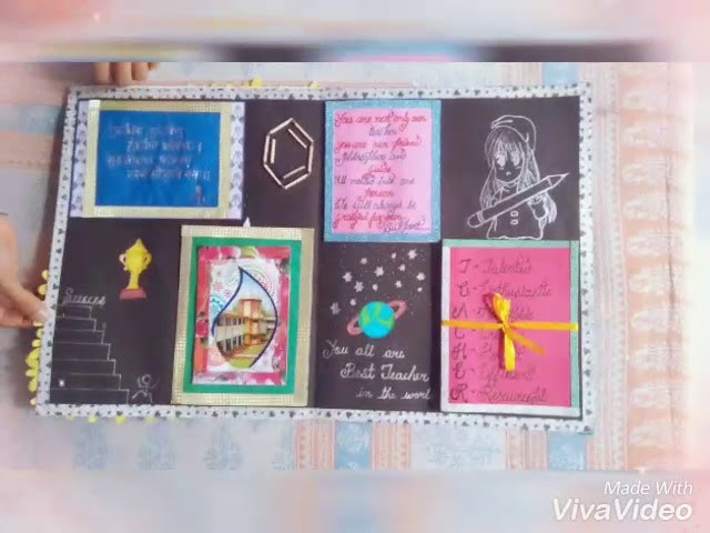 Teacher's Day Invitation Card 2018 Lovely Crad Handmade