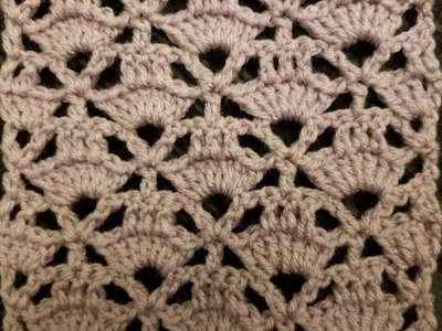 The Couquette Shells Stitch Crochet Tutorial!