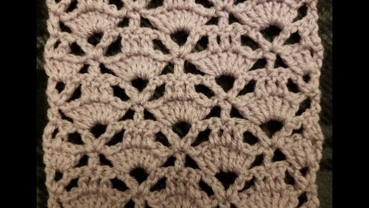 The Couquette Shells Stitch Crochet Tutorial!