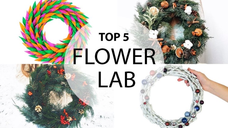 TOP 5  Christmas Wreath | DIY CHRISTMAS DECOR