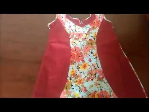 16 day stitching class  part - 2 frock | 3 part frock | Frock Stitching method