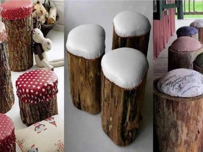 30 IDEAS FOR DECORATING WITH WOODEN LOGS