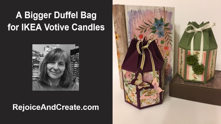 A Bigger "Purple Bag" for IKEA Votives or Yankee Candle Melts