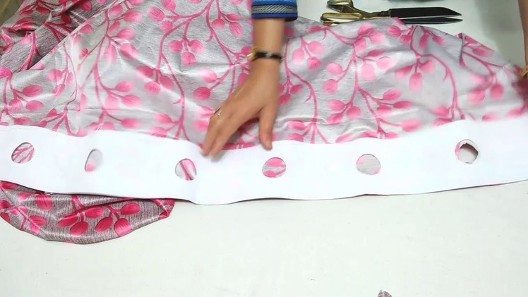 An easy way to make curtains at home