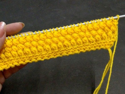 Beautiful Puff Knitting Pattern for Hoodies, Cardigans, Jackets, Blankets, Sweaters, Hindi.English S