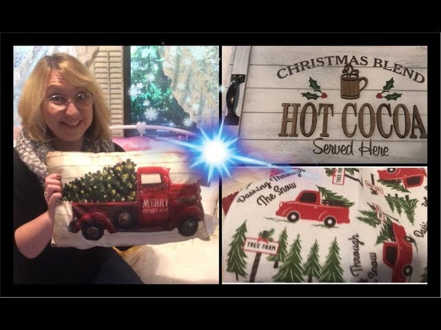* CHRISTMAS SHOPPING HAUL 2018- DOLLAR TREE- HOBBY LOBBY- WALMART- GROCERY OUTLET *