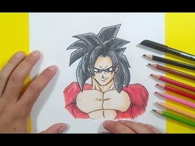 Como dibujar a Goku paso a paso 5 - Dragon ball | How to draw Goku 5 - Dragon ball