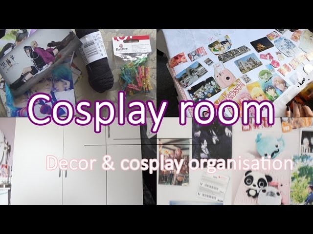 Cosplay room - decor & organisation ideas for small space