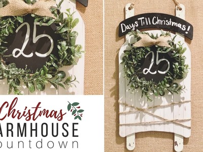 Countdown to Christmas | Christmas Decor DIY | Farmhouse Styled | Ashleigh Lauren