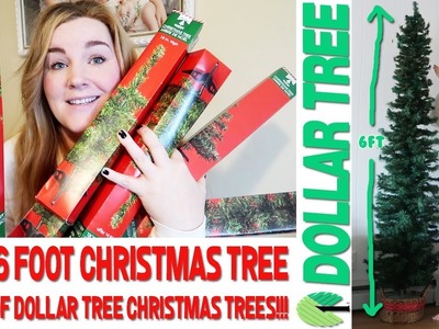 DIY 6ft Pencil Christmas Tree from Dollar Tree Products! | DIY Christmas Tree