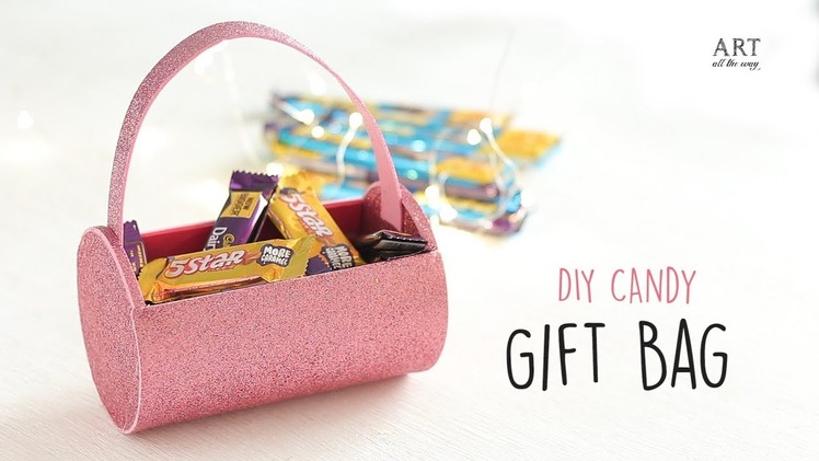 DIY Candy Gift Bag | Handmade Gifts | Gift Wrapping Ideas