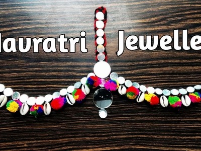 DIY mangtika |headchain |navratri matthapatti| navratri ornament|handmade jewellery|garba