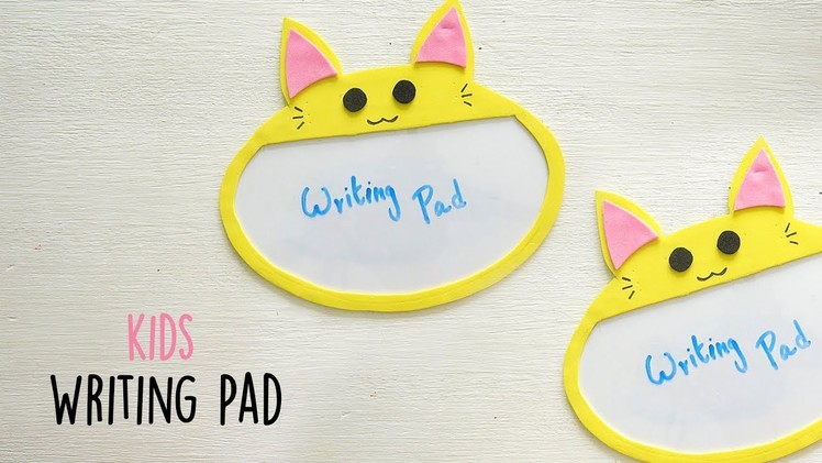 DIY Reusable Writing Pad | Kids Craft | Do It Yourself